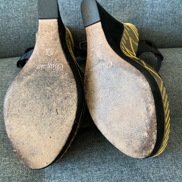 SOLD |  London High Platform Sandals | Size 38 - Picture 5 of 7